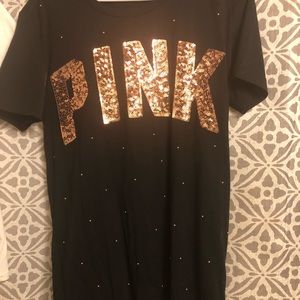 VS PINK BUNDLE  Bling Shirt & matching legging